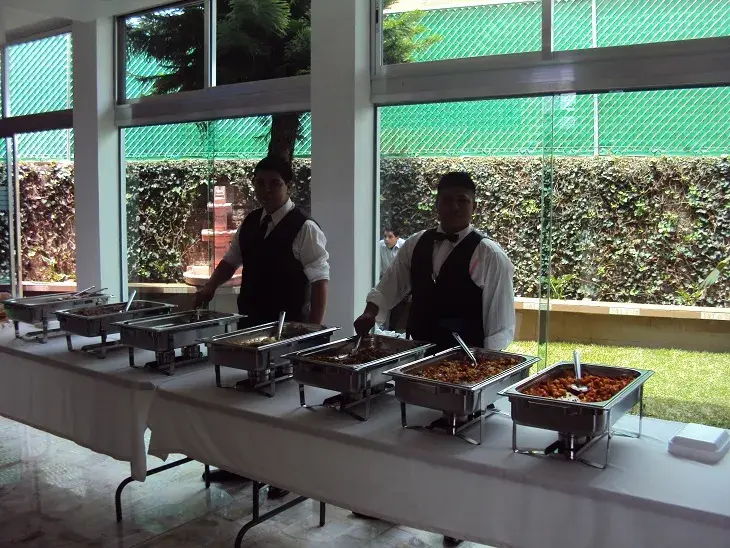 Servicio de banquete en Social hall El Bosque
